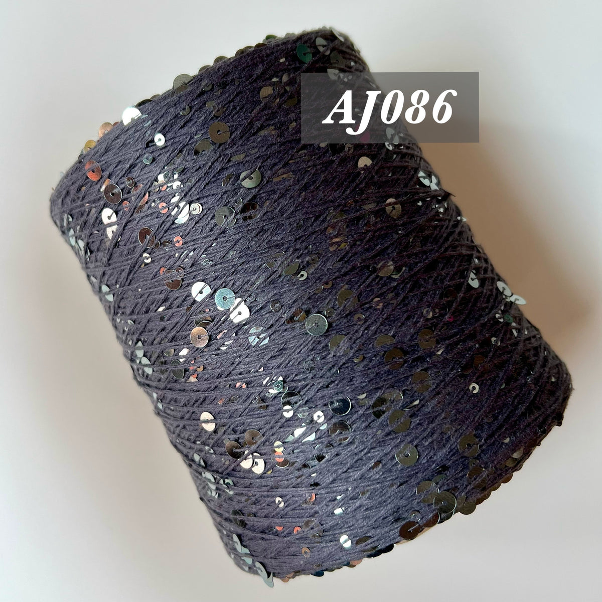 Cekiny na bawełnie 3+6mm AJ086