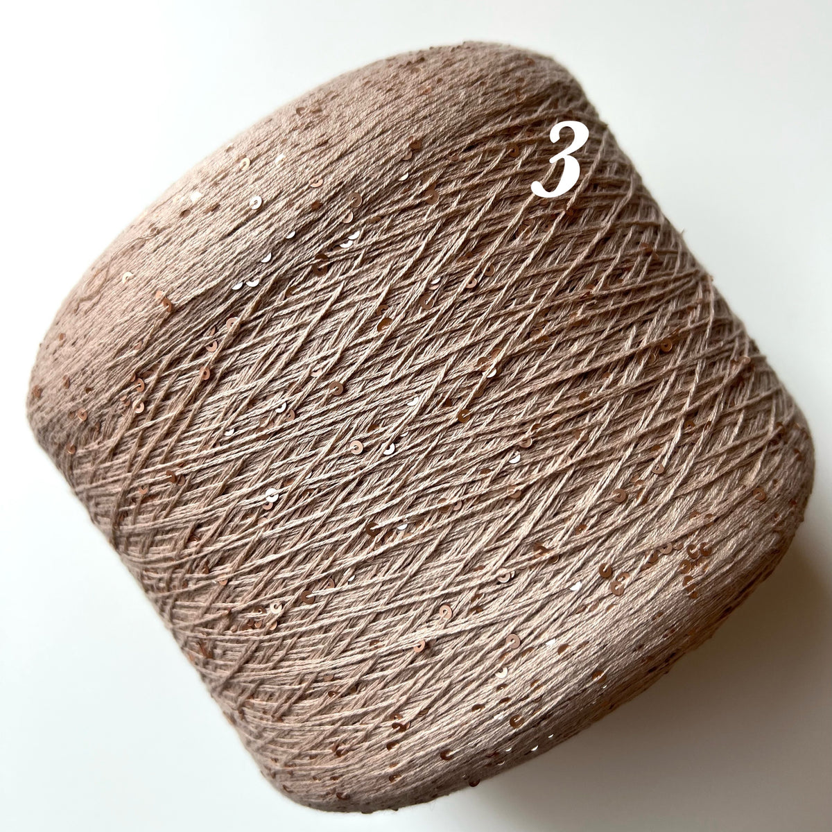 Cekiny na bawełnie 3mm - 3