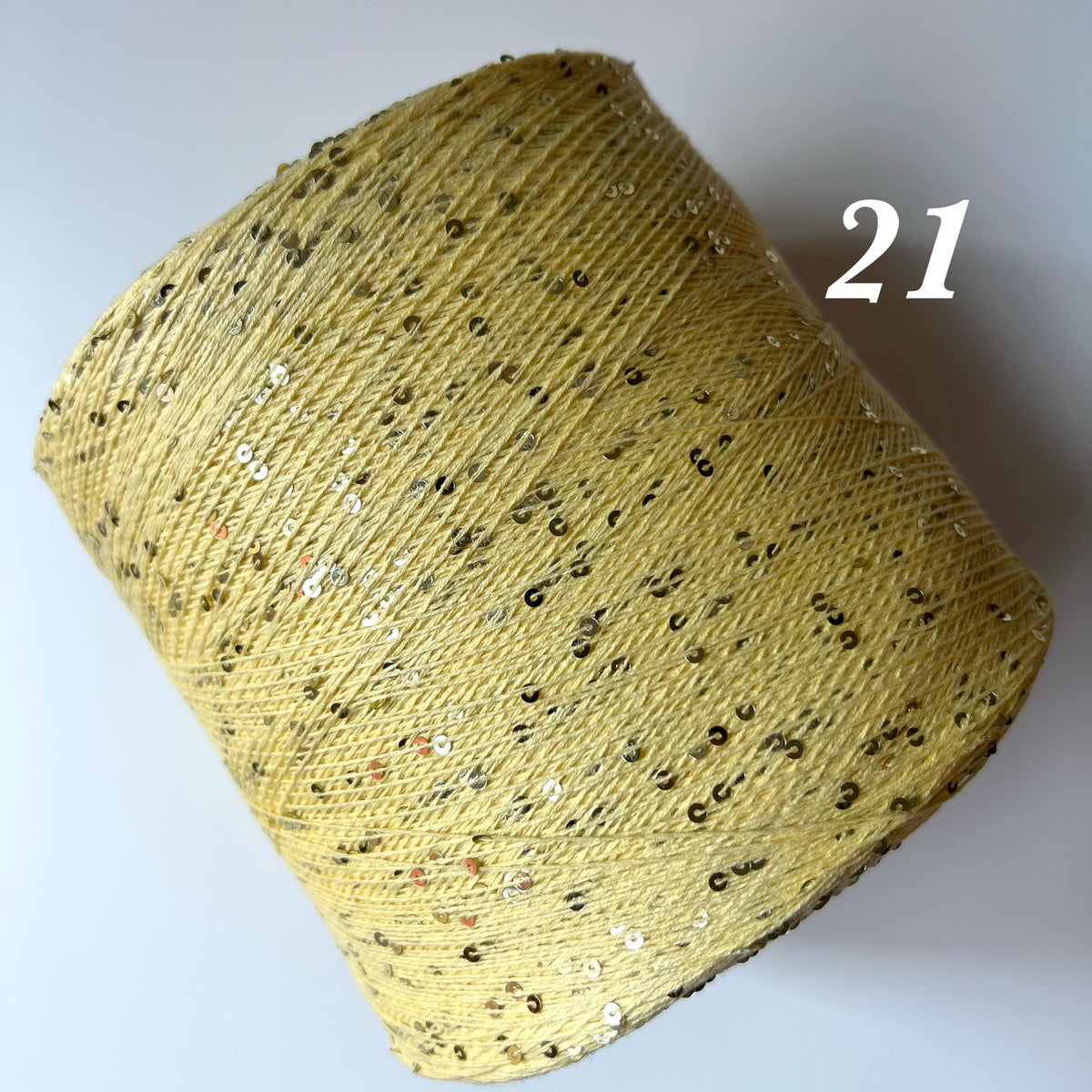 Cekiny na bawełnie 3mm - 21