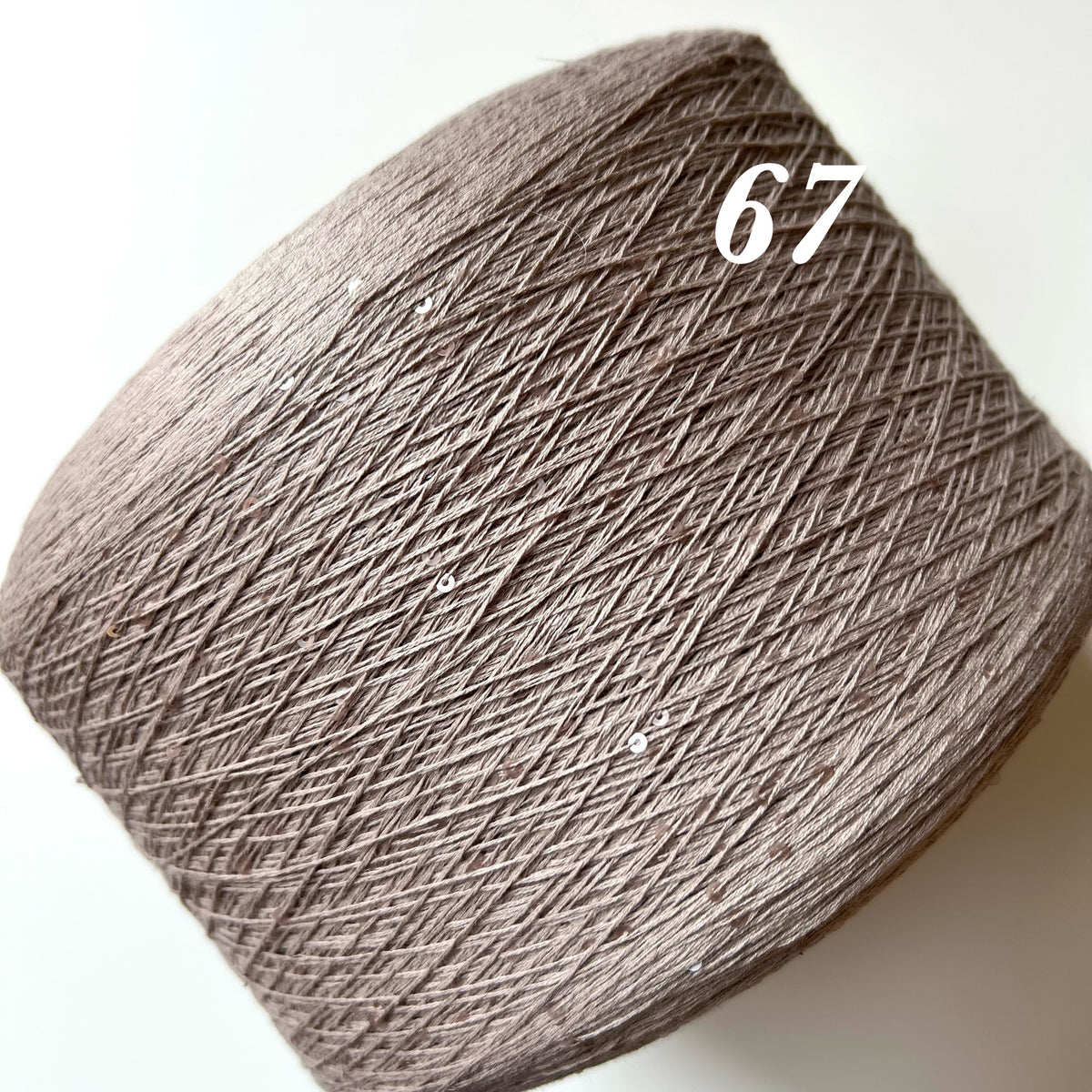 Cekiny na bawełnie 3mm - 67