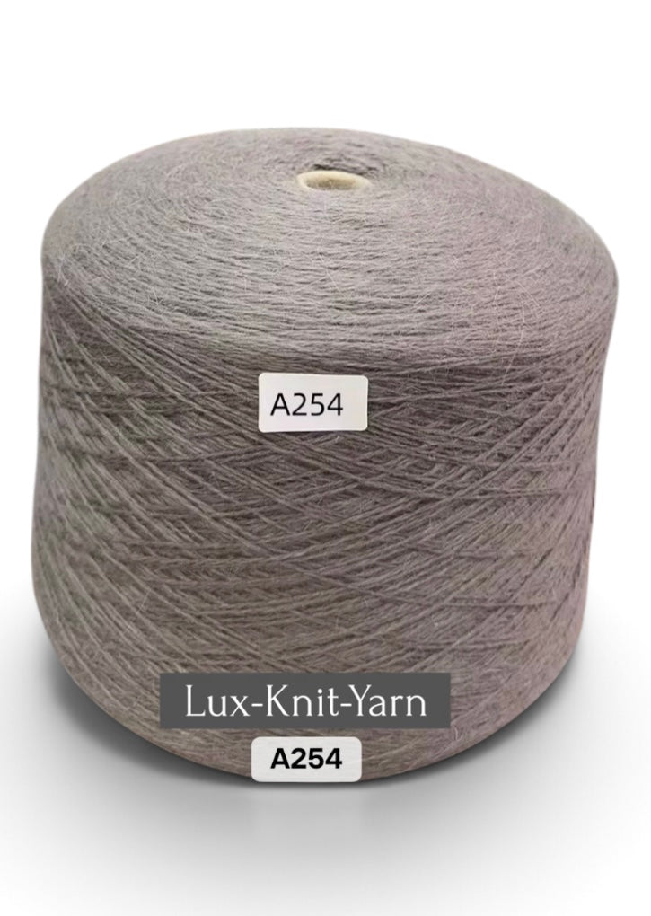 MINK Wool – Włóczka z Puchem Norek - kolor taupe